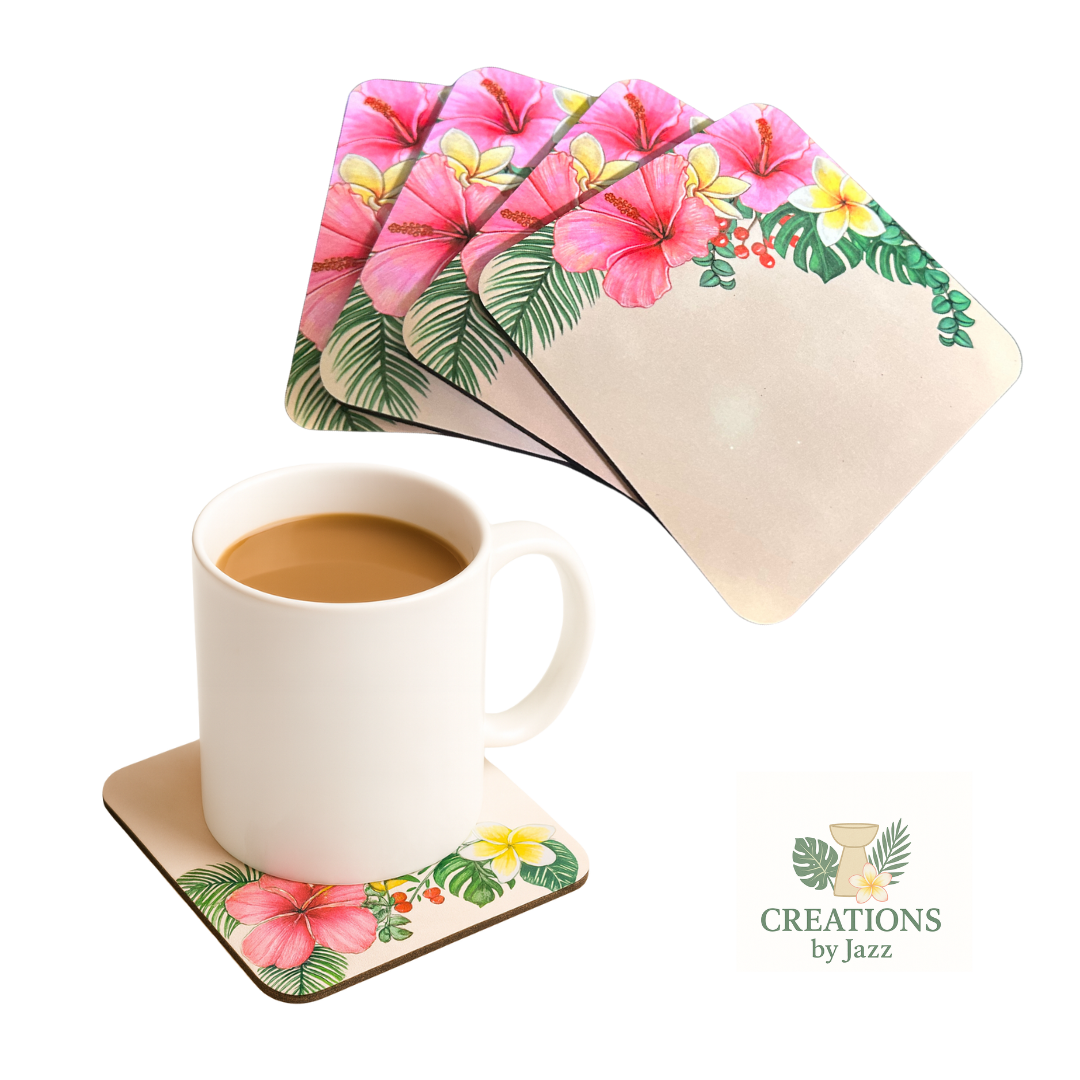 Home Coasters - 4 Pack