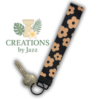 Daisy Wrist Key Chain