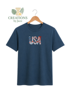 Floral USA Shirt