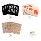 Home Coasters - 4 Pack